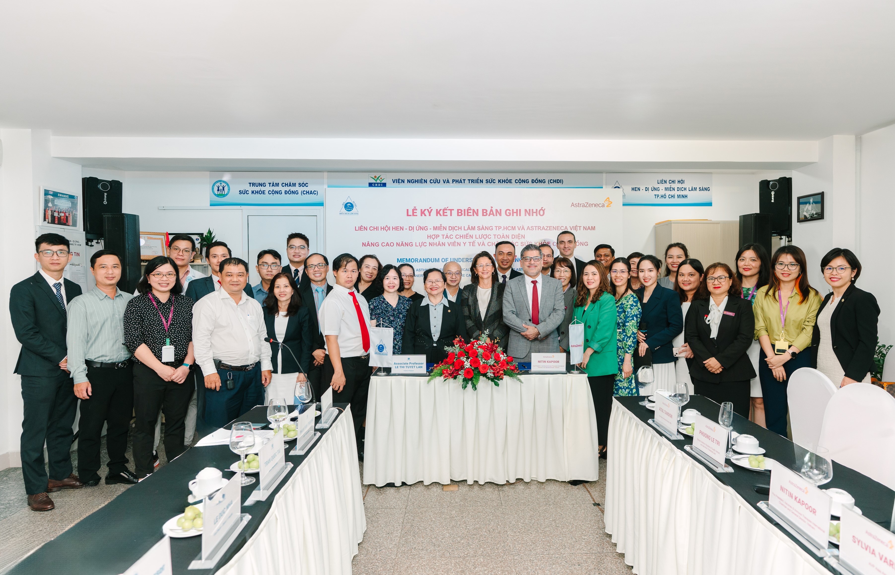 Astrazeneca Hcmc Medical Society To Enhance Respiratory Disease