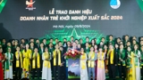 Công bố 86 doanh nhân trẻ khởi nghiệp xuất sắc 2024