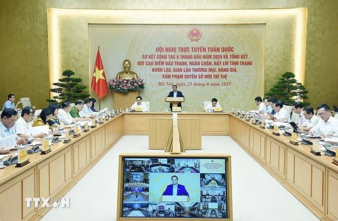 National teleconference on fight against counterfeit goods held