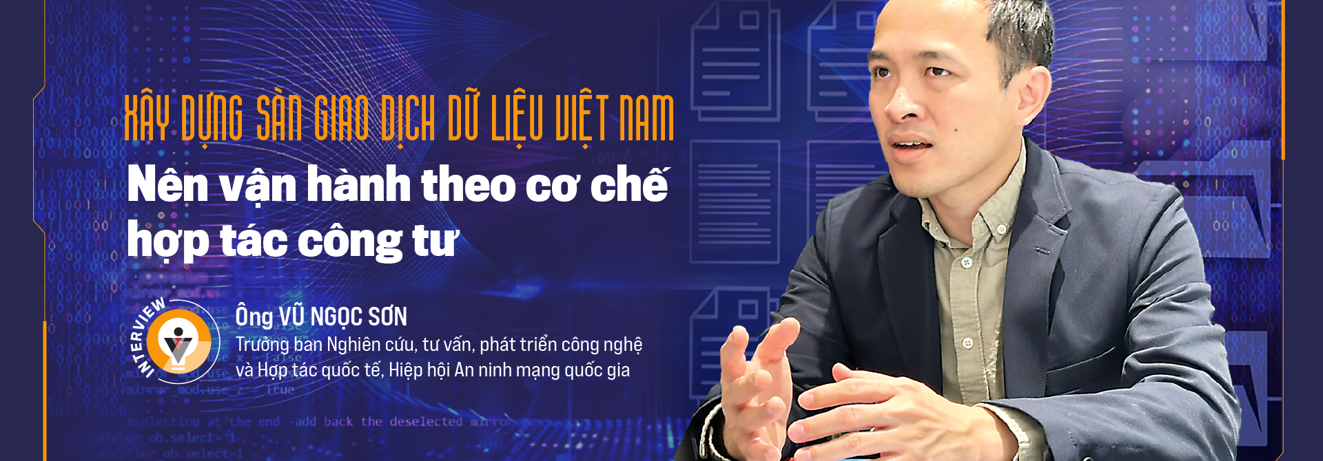 Xây dựng sàn giao dịch dữ liệu Việt Nam: Nên vận hành theo cơ chế hợp tác công tư