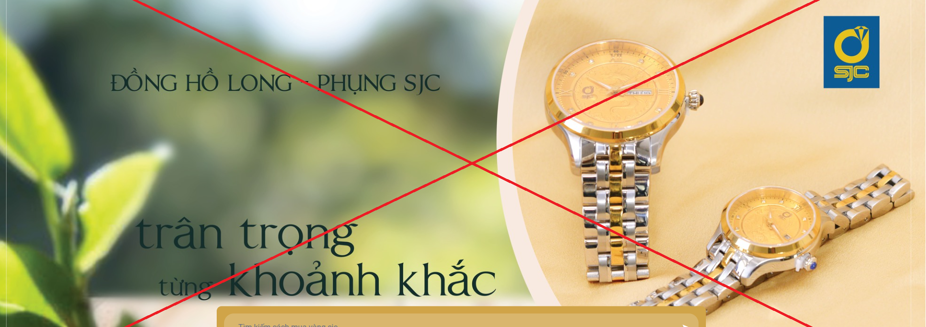 Cảnh báo lừa đảo qua website, fanpage mạo danh doanh nghiệp kinh doanh vàng bạc