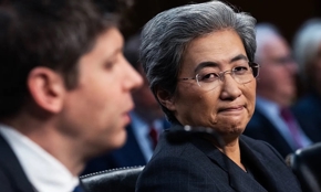 CEO Advanced Micro Devices (AMD) Lisa Su CEO OpenAI Sam Altman tham dự sự kiện của Ủy ban Thương mại, Khoa học và Giao thông Thượng viện với chủ đề “Chiến thắng trong cuộc đua AI: Tăng cường năng lực của Hoa Kỳ về điện toán và đổi mới”. Ảnh: Getty. 