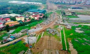 Tiến độ thi công tại dự án An Lạc Green Symphony.