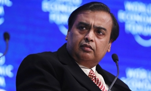 Tỷ phú Ấn Độ Mukesh Ambani - Ảnh: Bloomberg.