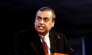 Ông Mukesh Ambani, chủ tịch tập đoàn Reliance Industries - Ảnh: Forbes