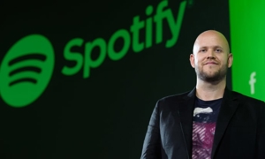 Daniel Ek, giám đốc điều hành và đồng sáng lập của Spotify, ảnh Getty.