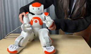 Trẻ sẽ được tham gia học trực tiếp với robot Nao. Ảnh: Đại học Cambridge