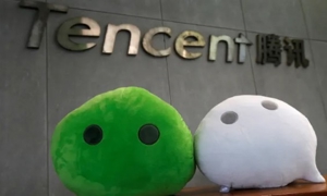 Tencent đã phải đối mặt với vô vàn khó khăn trong năm 2022 từ dịch Covid đến các chính sách thắt chặt hơn với trò chơi điện tử. Ảnh: Reuters