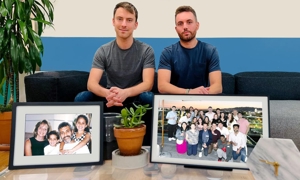 Người sáng lập kiêm Giám đốc điều hành Skylight Michael Segal (trái) và tân chủ tịch Aviv Gilboa