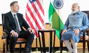 Thủ tướng Ấn Độ, Narendra Modi, gặp gỡ CEO Elon Musk trong chuyến thăm tới Hoa Kỳ.