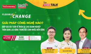 The WISE Talk số 08 với chủ đề “Giải pháp công nghệ nào giúp giải bài toán về nhân sự cho doanh nghiệp thâm dụng lao động trong bối cảnh nhiều biến động?” sẽ được phát sóng trực tuyến vào hồi 9:00 giờ, ngày 30/06/2023 trên nền tảng VnEconomy và Fanpage VnEconomy.
