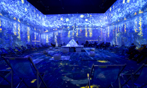 Triển lãm Van Gogh - Immersive Experience tại Singapore. Ảnh: TimeOut