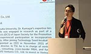 Ông Taka Kumagai, Giám đốc điều hành Technology Seed Incubation