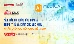 The WISE Talk số 11 với chủ đề “Nắm bắt xu hướng ứng dụng AI trong y tế và chăm sóc sức khoẻ, nhận diện cơ hội của Việt Nam" sẽ được phát sóng vào hồi 14:00, ngày 25/4/2024