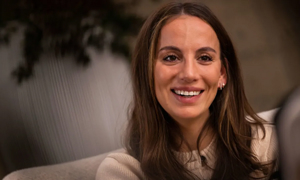 Bà Mira Murati, Giám đốc Công nghệ OpenAI, trong cuộc phỏng vấn ở San Francisco.