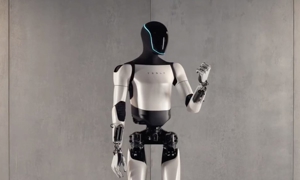 Robot hình người Optimus do Tesla sản xuất. 
