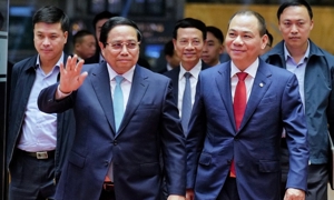 Lễ trao giải Khoa học - Công nghệ toàn cầu VinFuture 2024 đã chính thức diễn ra tại Nhà hát Hồ Gươm (Hà Nội)