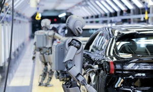 Trung Quốc là nơi đã có mật độ robot trên mỗi công nhân trong các nhà máy cao hơn cả Mỹ và Nhật Bản