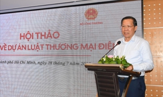 Sẽ trình Quốc hội thông qua Luật Thương mại điện tử vào tháng 10/2025