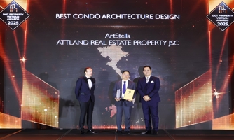 ArtStella nhận giải "Dự án căn hộ có thiết kế kiến trúc đẹp nhất Việt Nam 2025"