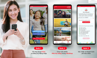 Prudential ra mắt giải pháp bảo hiểm trực tuyến "Pru - Vui sống"
