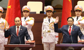 Lãnh đạo các nước chúc mừng tân Chủ tịch nước và Thủ tướng Việt Nam