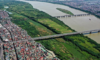 Hà Nội yêu cầu không để trục lợi, đầu cơ đất khi quy hoạch sông Hồng