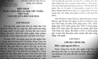Sửa Hiến pháp: Suy tư trước giờ bấm nút