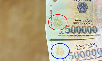 Lượng tiền giả bị thu giữ giảm một nửa so với 2009