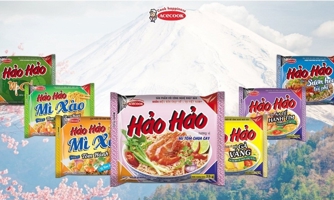 Hảo Hảo - sản phẩm được yêu thích nhất tại thành thị 2018