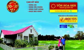 Bốn cam kết bán hàng của Tôn Hoa Sen
