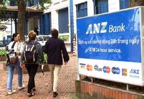 ANZ dự định mở 15 chi nhánh tại Việt Nam