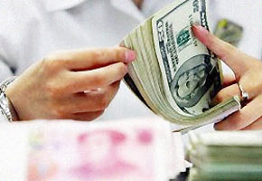 Nhân dân tệ tăng giá so với USD