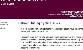 Goldman Sachs: Ba lý do để tin vào kinh tế Việt Nam