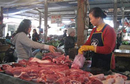 Không thiếu thực phẩm dịp Tết