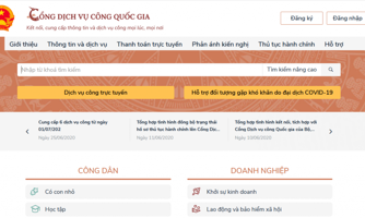Thủ tục cấp giấy phép xây nhà, thông tin quy hoạch lên Cổng Dịch vụ công Quốc gia