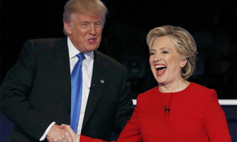 Cận cảnh cuộc tranh luận đầu tiên Trump-Clinton