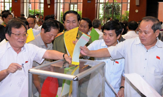 Chủ tịch Quốc hội: “Tín nhiệm thấp” là đòi hỏi nghiêm túc