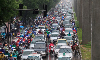 Số lượng ôtô đăng ký mới tăng đột biến