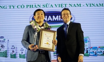 Vinamilk vào top 10 thương hiệu Tin và Dùng Việt Nam 2016