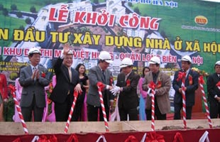 Hà Nội khởi công 800 căn nhà ở xã hội