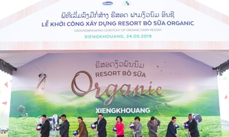 Vinamilk xây dựng Tổ hợp "Resort" bò sữa Organic quy mô 5.000ha tại Lào