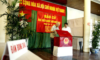 Ngày 22/5/2011 sẽ bầu cử đại biểu Quốc hội khóa 13