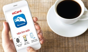 Trải nghiệm công nghệ 4.0 với mCard cho thẻ Sacombank