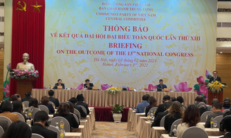 Ông Hoàng Bình Quân: Kết quả bầu cử nhân sự là một thành công của Đại hội XIII