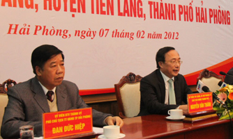 Đình chỉ công tác Chủ tịch, Phó chủ tịch huyện trong vụ Tiên Lãng