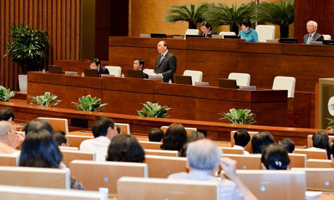 Không được uỷ quyền trả lời chất vấn trước Quốc hội