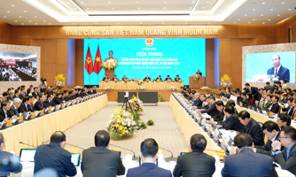 Thủ tướng: "Chúng ta cùng nhau tạo ra hơn 1.200 tỷ USD GDP trong gần 5 năm"