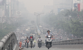 Hà Nội ô nhiễm bụi cao nhất trong các đô thị