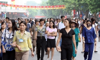 Hà Nội mở phố đi bộ cuối tuần quanh hồ Gươm từ 1/9 tới